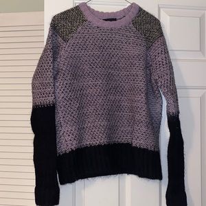 Cynthia Rowley purple sweater